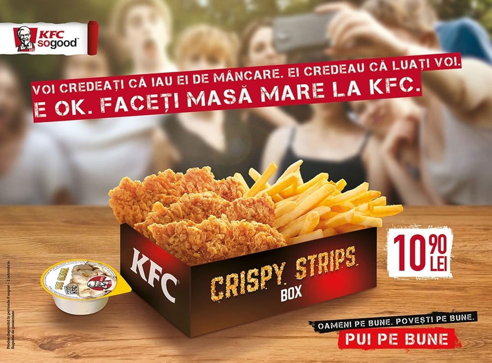 Trei agentii pentru campania integrata Crispy Strips