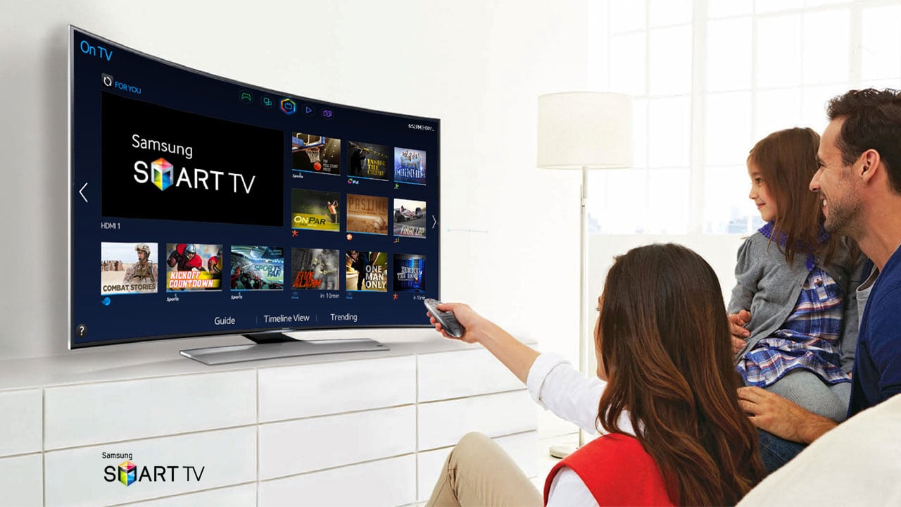 smart tv static