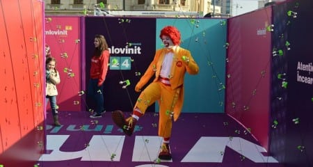 mcdonalds labirintul zambetelor 24 martie