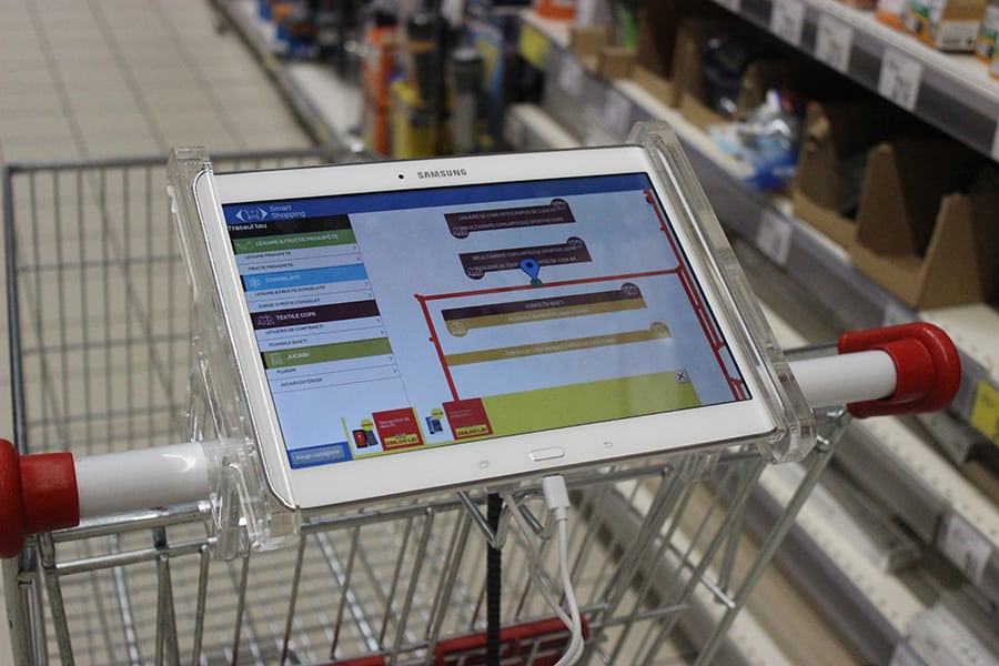 Cumparaturi ghidate prin iBeacon la Carrefour