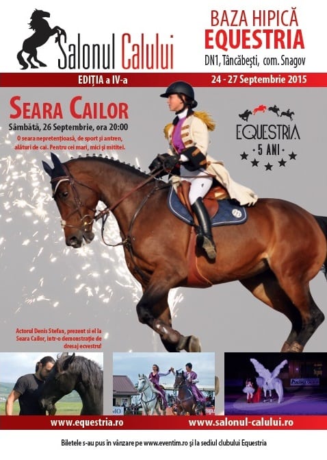 Afis Seara Cailor 2015