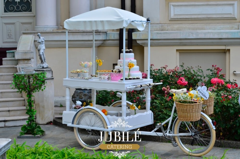 Bicicleta care face hamburgeri, lansata de Jubile Catering