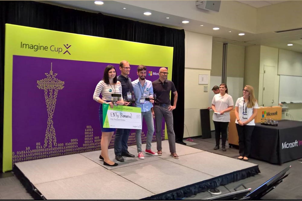 Inovatia romaneasca a triumfat la Microsoft Imagine Cup