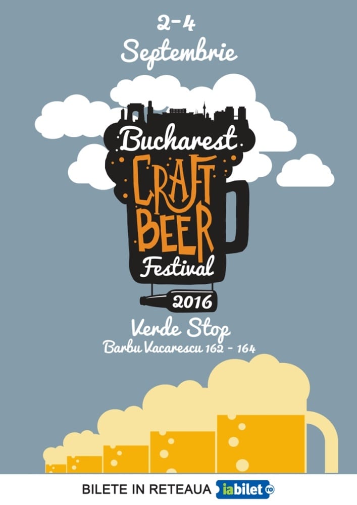 Afis BucharestCraftBeerFestival