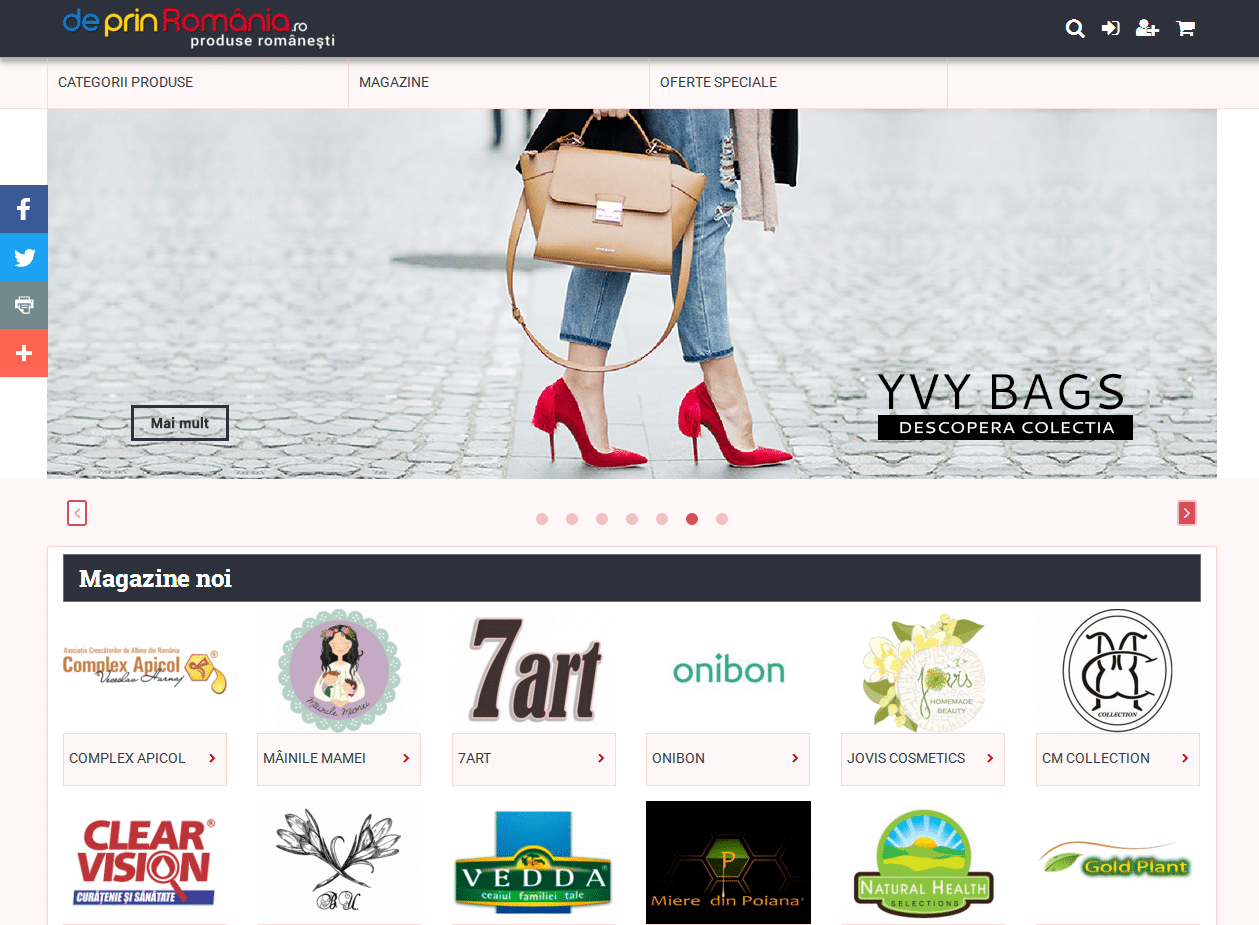 Marketplace online pentru produse românești