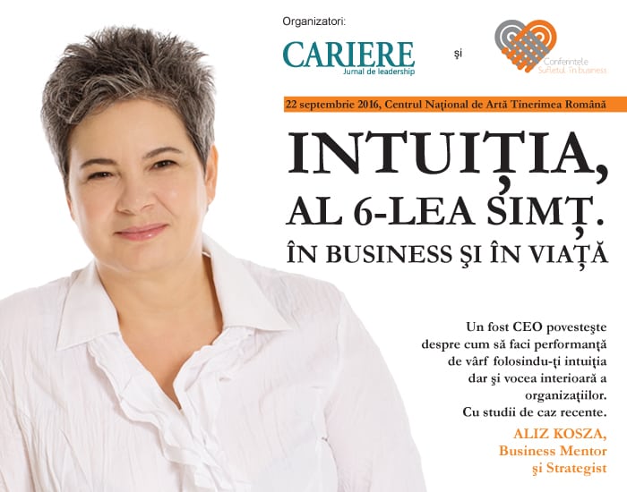 Intuiția, al 6-lea simț. În business si în viață
