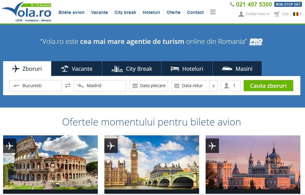 Călătoriile cu avionul, mai ieftine în noiembrie