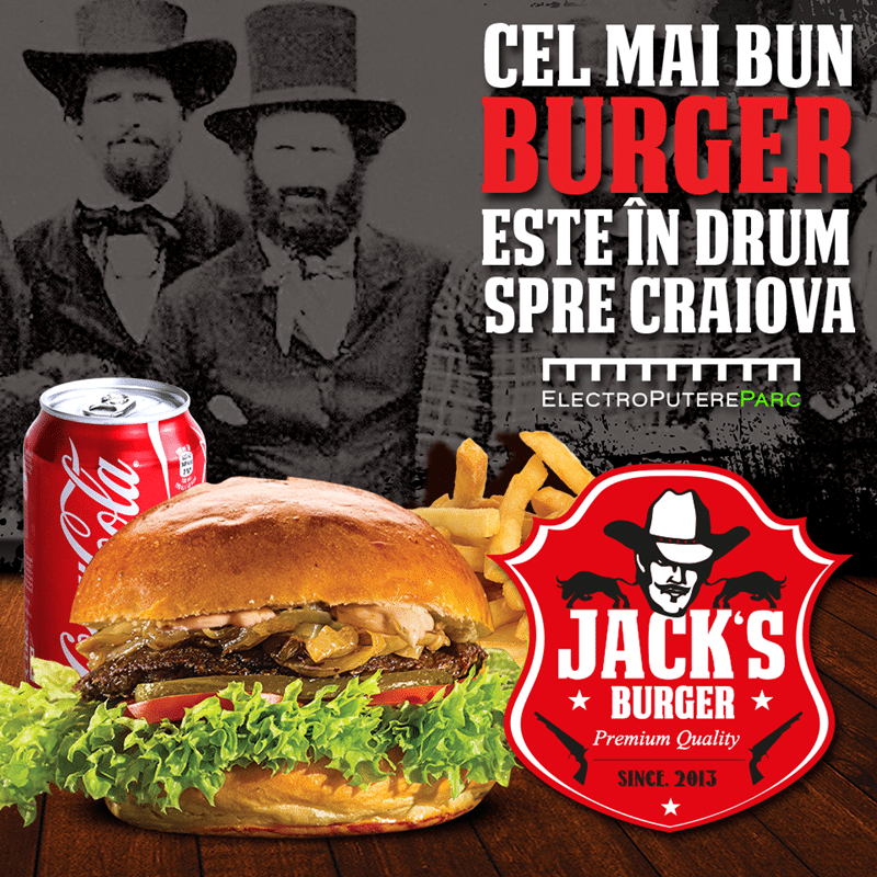 Primul restaurant Jack’s Burger din România, la Craiova