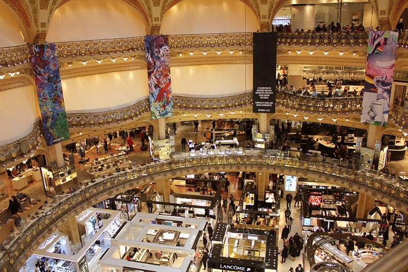 Murmur românesc la Galeriile Lafayette