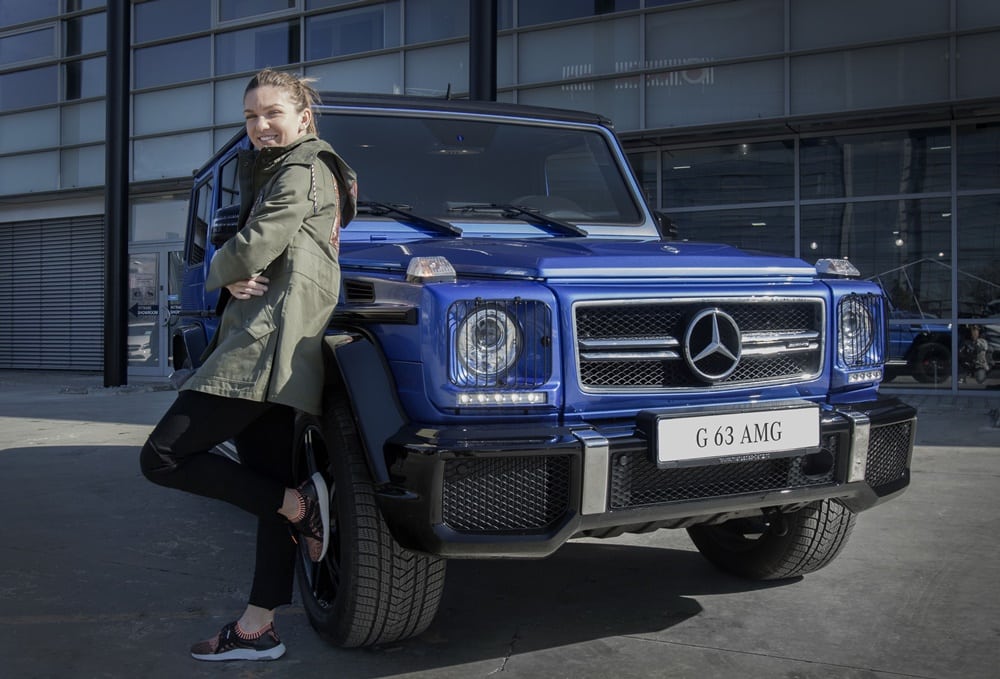 Simona Halep, noul ambasador Mercedes-Benz