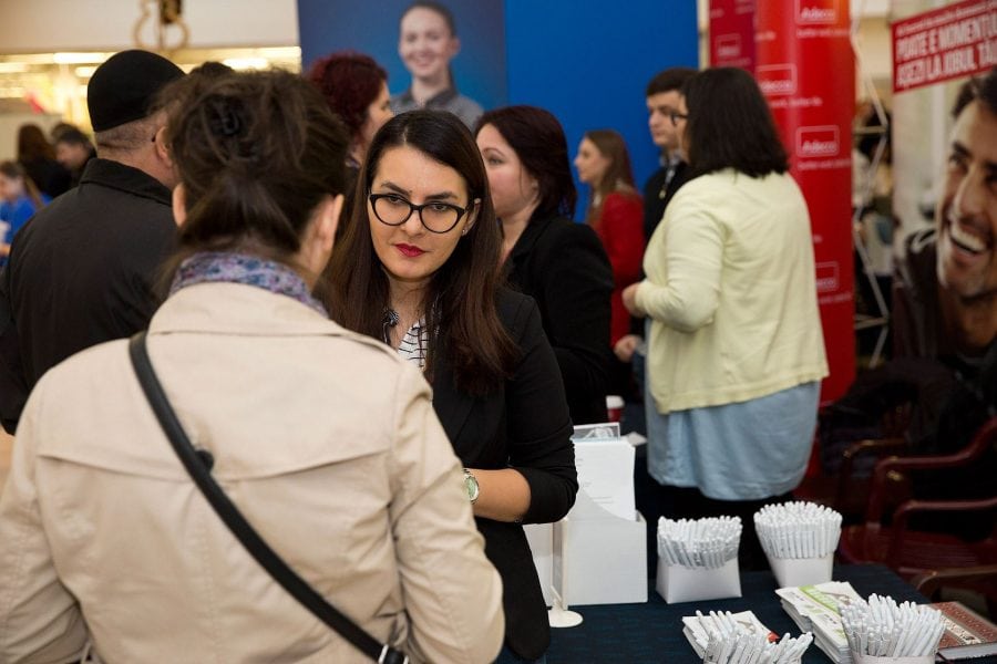 Martie și aprilie, lunile recrutării la Târgul de Cariere