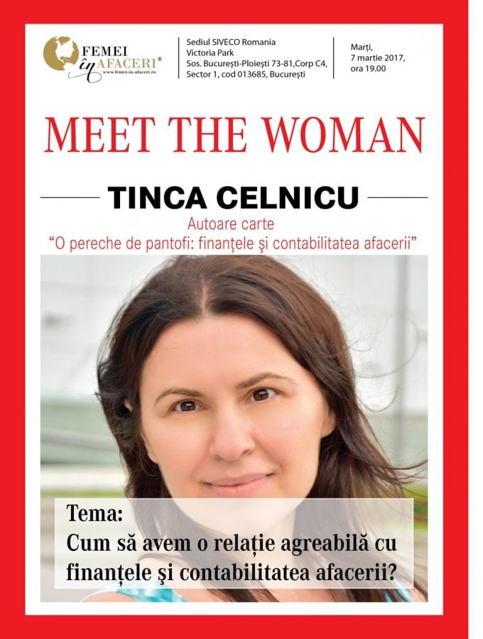 Despre finanţele şi contabilitatea afacerii cu Tinca Celnicu