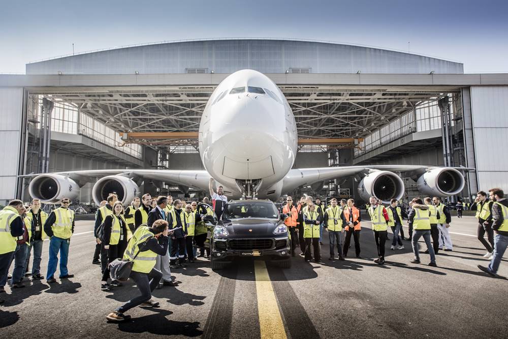 Air France și Porsche stabilesc un nou record mondial
