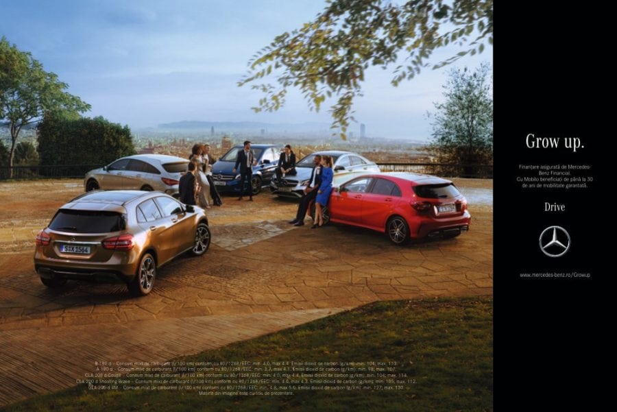 Mercedes-Benz lansează “Grow Up“, cea mai neconvențională campanie