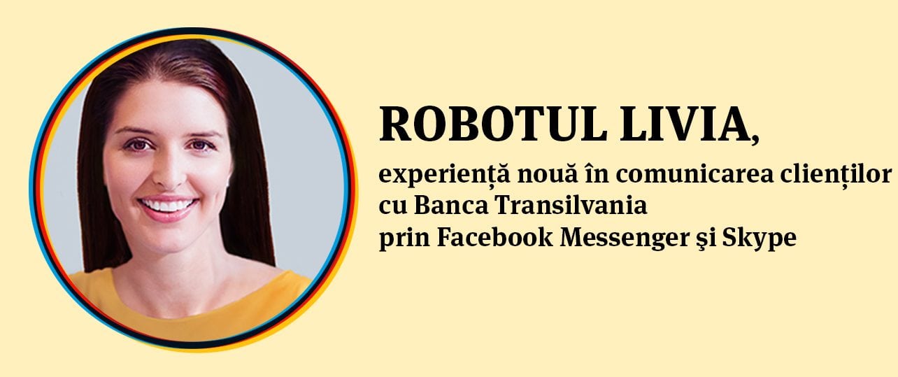 Robotul Livia oferă informații non-stop clienților BT