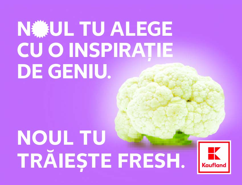 Kaufland inspiră românii prin campania „Noul Tu trăiește fresh”