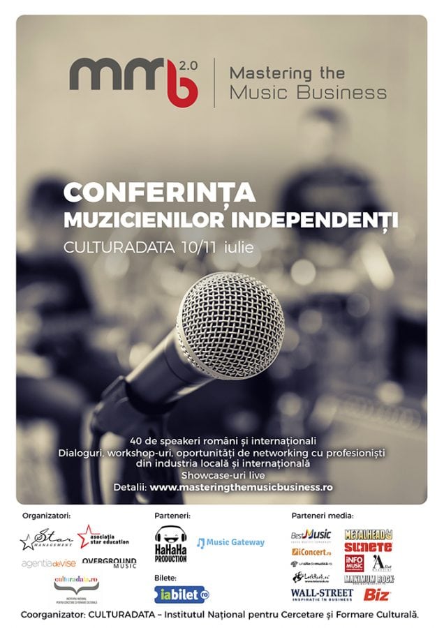Mastering The Music Business, 3 zile de prezentări şi workshop-uri