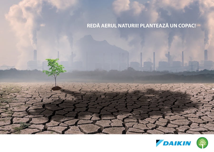 Daikin România lansează campania de responsabilitate socială „Plantăm Aer”