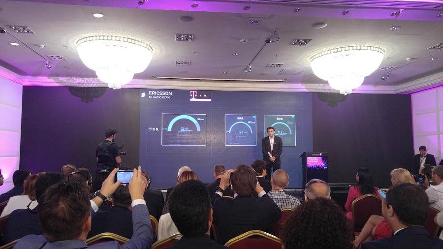 Telekom România&Ericsson, prima demonstrație 5G din Europa de Sud-Est