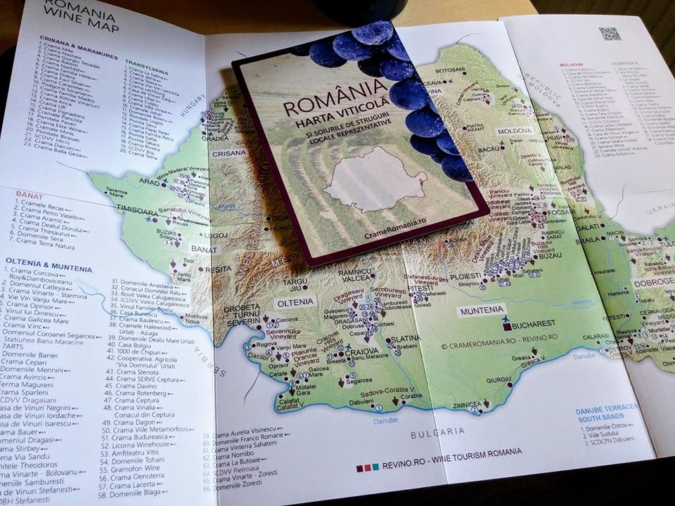CrameRomania.ro lansează Harta viticolă a României