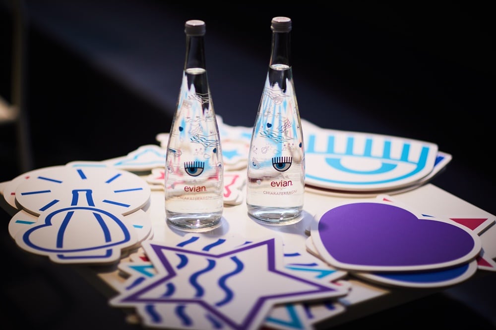 evian x CHIARA FERRAGNI, în ediție limitată