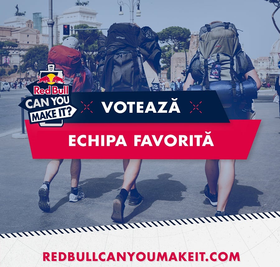 Campania Red Bull Can You Make It? te invită să îți votezi favoriții
