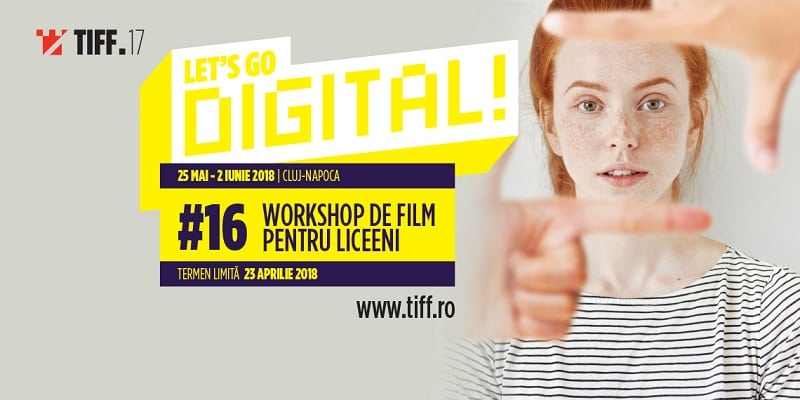 Start înscrierilor la atelierul Let’s Go Digital 2018!