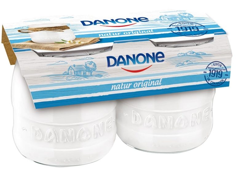 danone glass pot original 1919