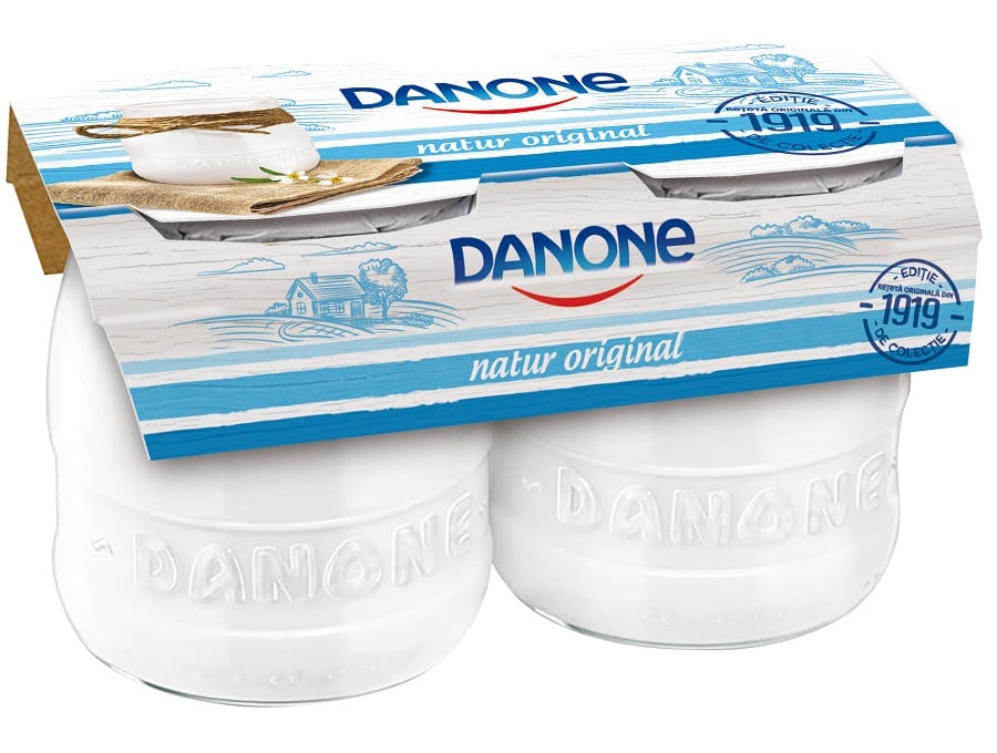 Danone, într-un nou ambalaj