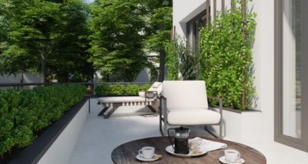 Apartament cu doua camere Terasa Parter galerie