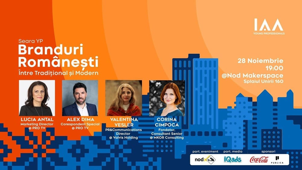 Seară YP dedicată Brandurilor Românești