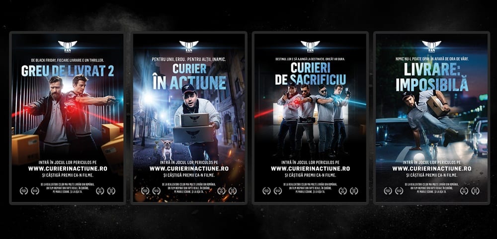 S-a lansat ”Curier în acțiune”. Filmul