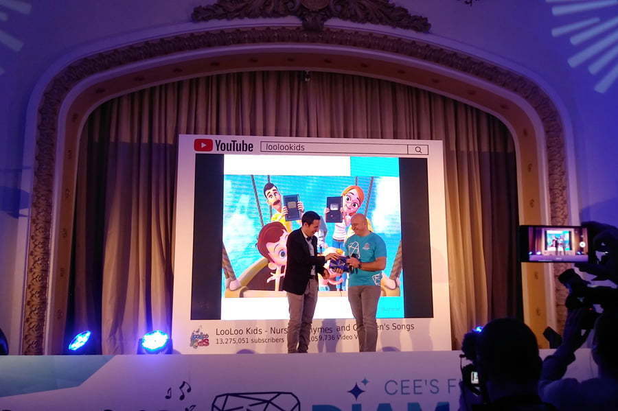 Loo Loo Kids buton de diamant YouTube în România