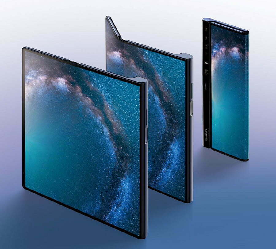 Huawei a lansat Mate X, primul său smartphone cu ecran pliabil