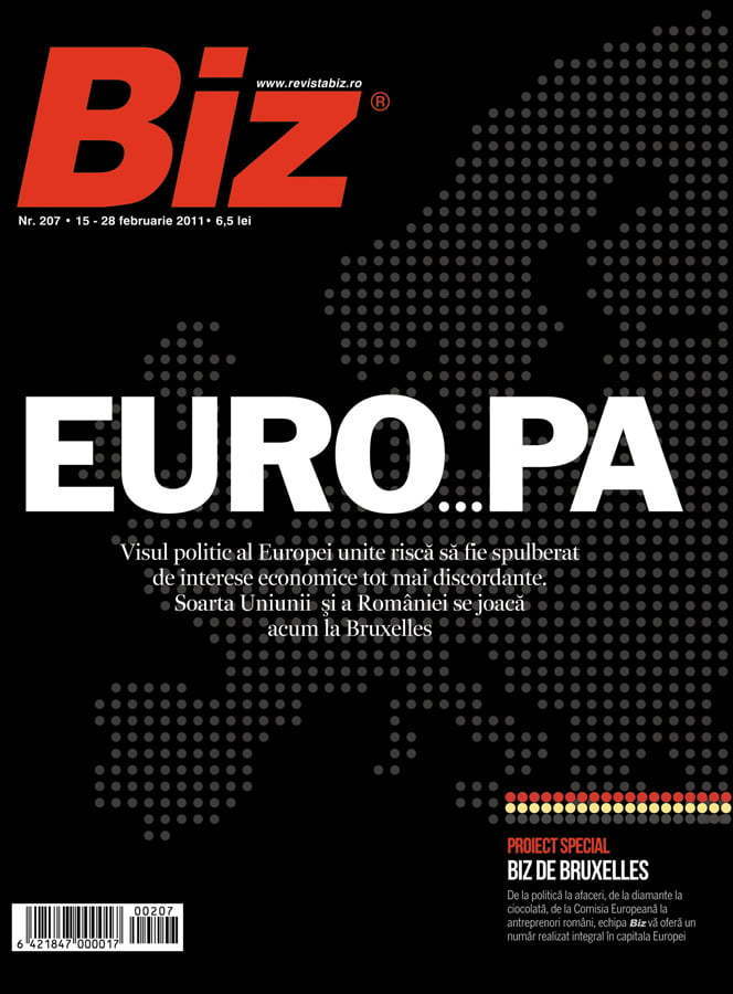Biz magazine cover - Bruxelles edition