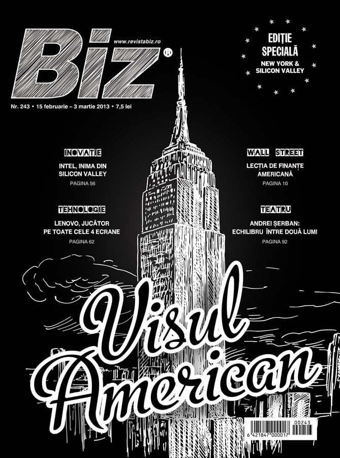 Biz magazine cover - Biz New York & Silicon Valley