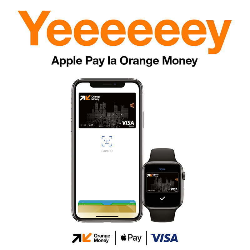 Apple Pay, disponibil clienţilor Orange Money