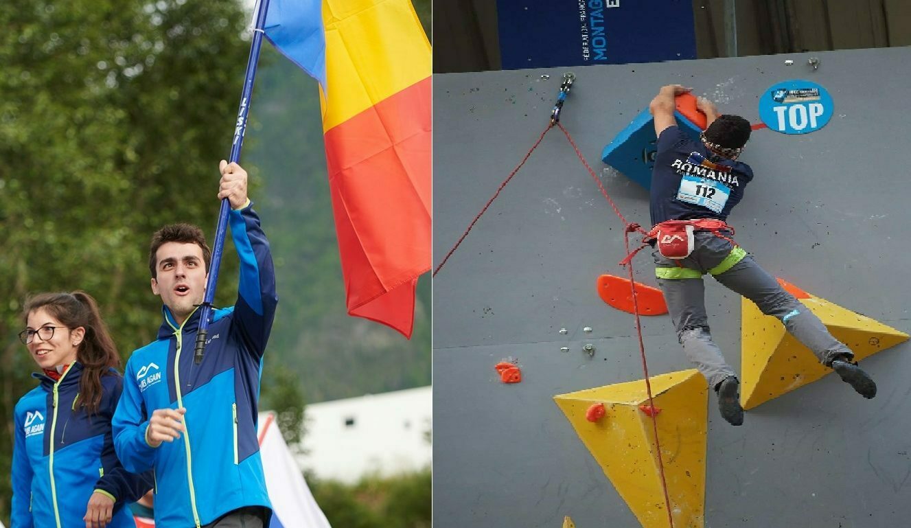 Aur pentru România la Campionatul Mondial de Paraclimbing