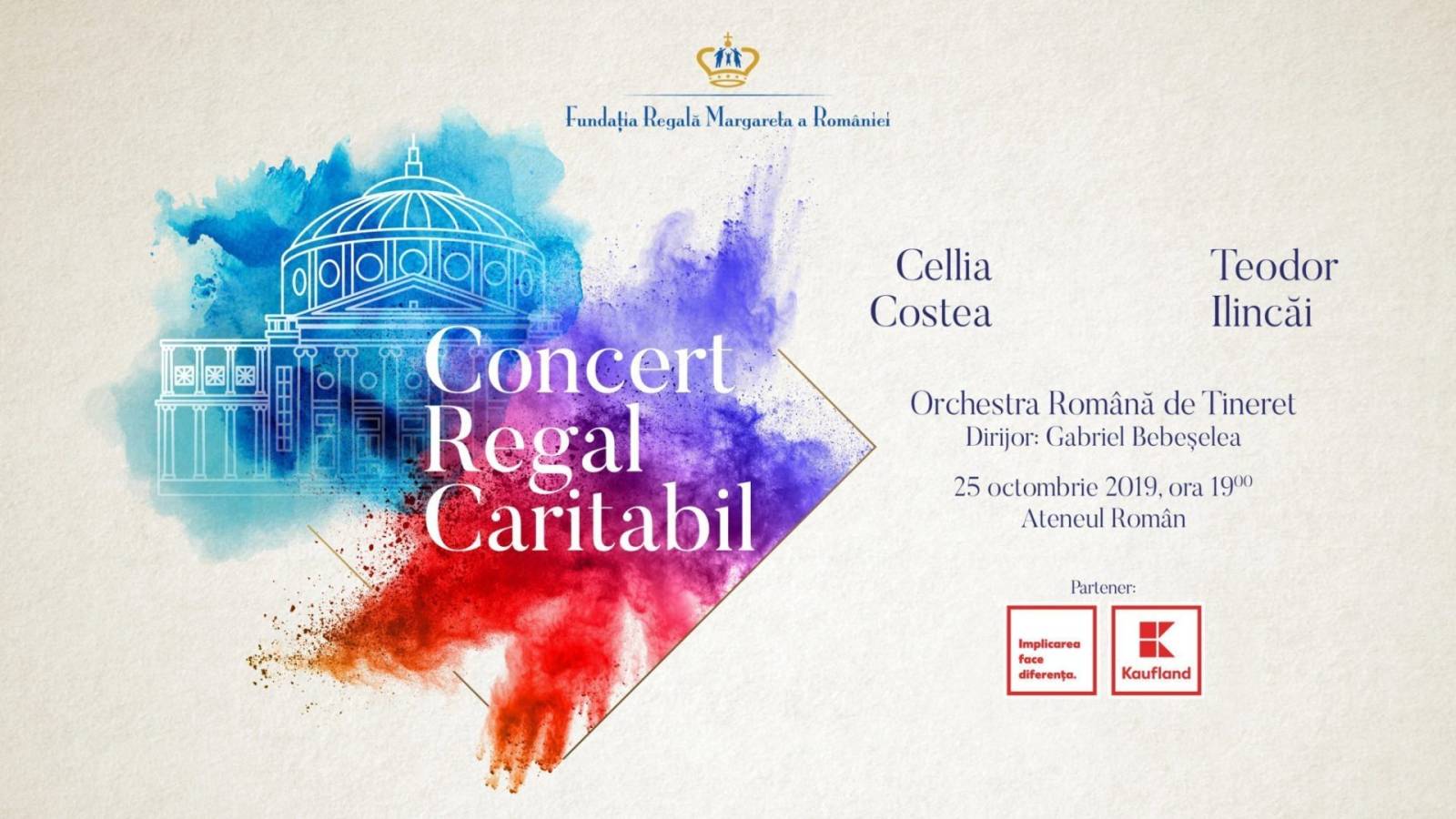 Susține tinerii artiști români prin spectacolul de operă la ”Concertul Regal Caritabil”