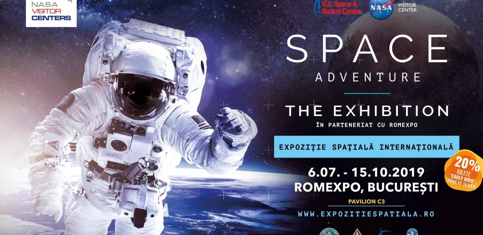 Space Adventure: Prima expoziție NASA în București