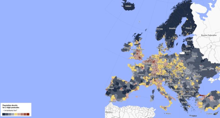 GfK Population Density Europe 2019