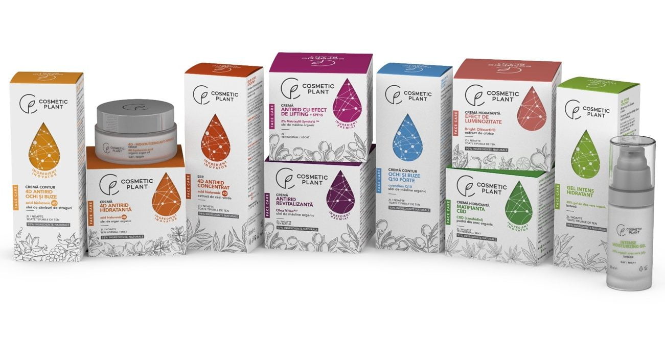 FaceCare, noua gamă superioară lansată de Cosmetic Plant