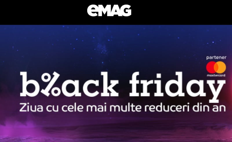 3,5 milioane produse în oferta eMAG de Black Friday