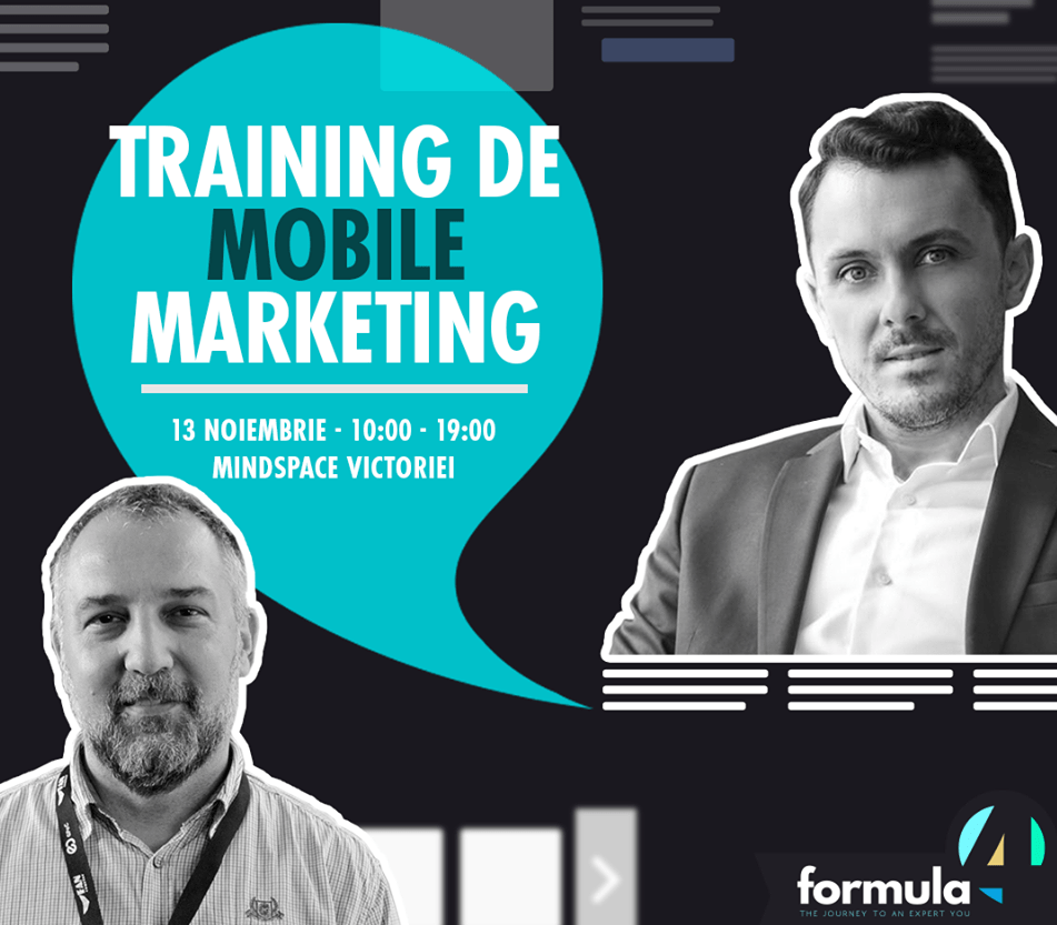 Formula4 adaugă în portofoliu două noi training-uri pe teme conexe digitalului
