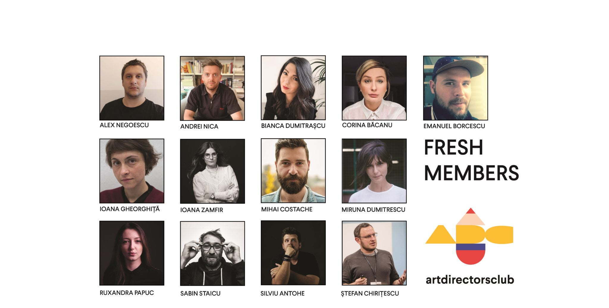 Cine sunt cei 13 noi membri ai Art Directors Club România?