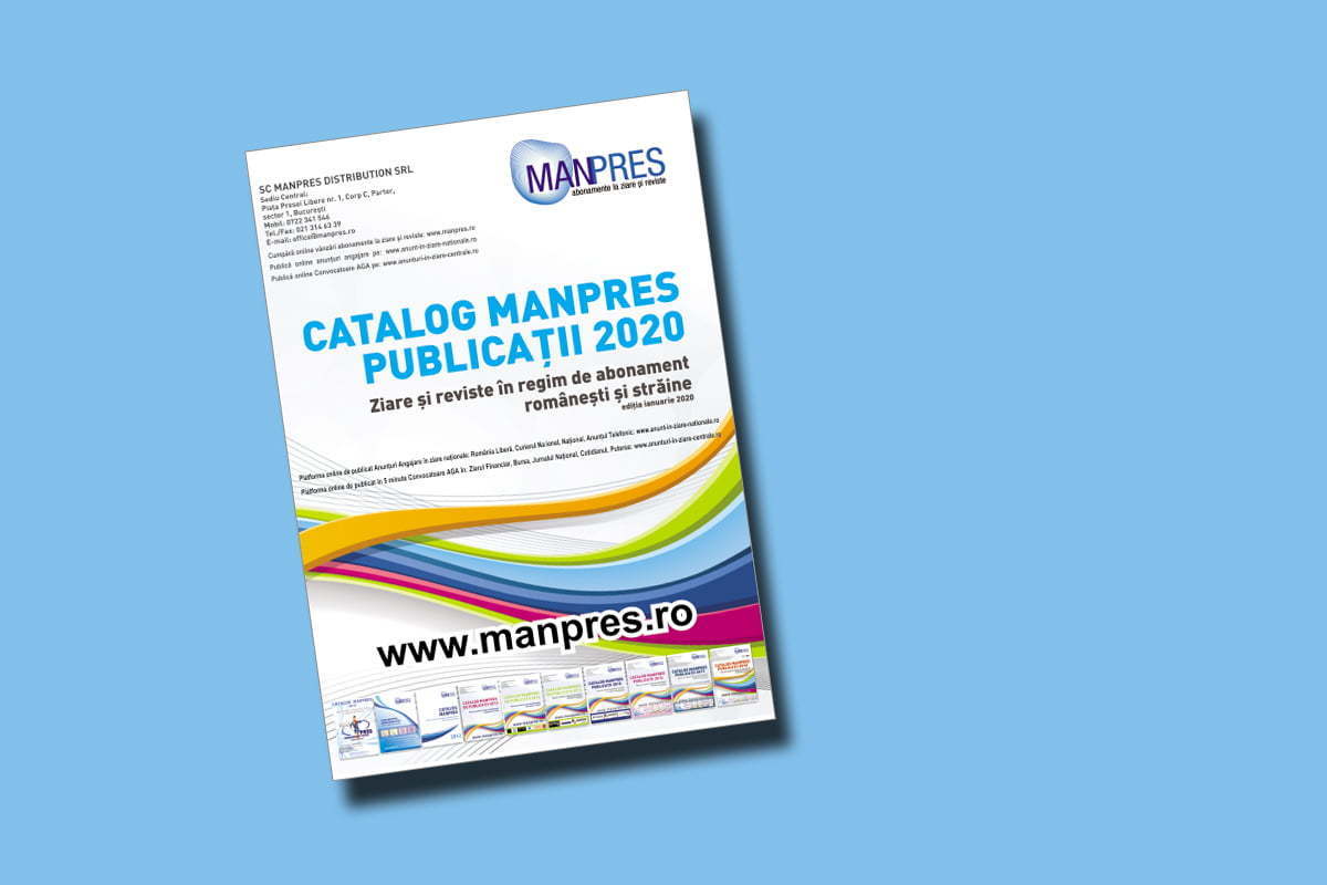 Catalogul MANPRES, cea mai bună afacere dacă vrei să te abonezi la o revistă
