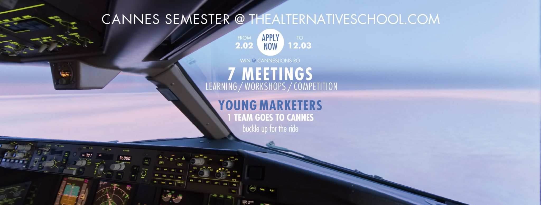 Start înscrieri la The Alternative School - Semestrul Cannes