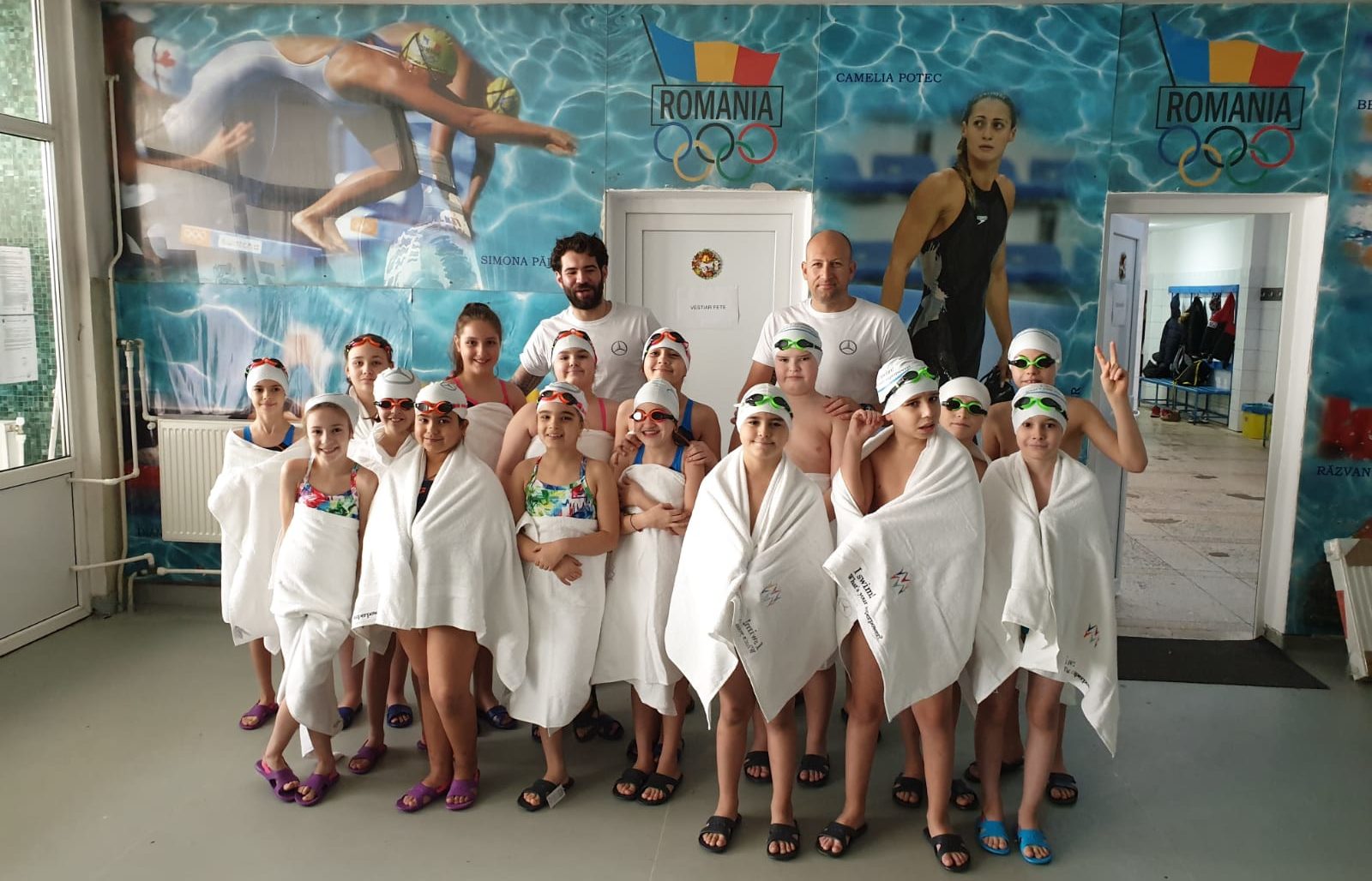 Mercedes și Camelia Potec promovează educația prin sport