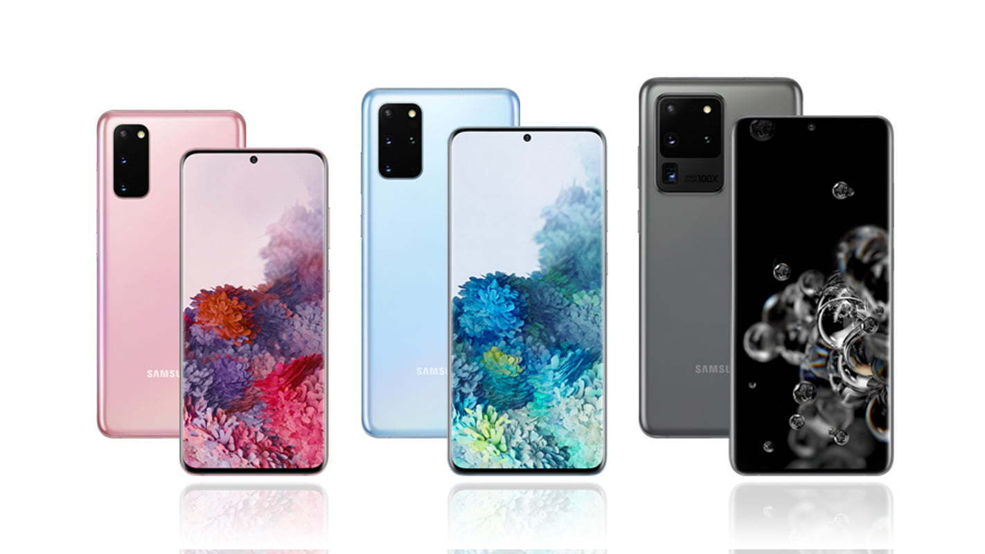 Samsung pariază pe 5G cu noile smartphone-uri Galaxy S20
