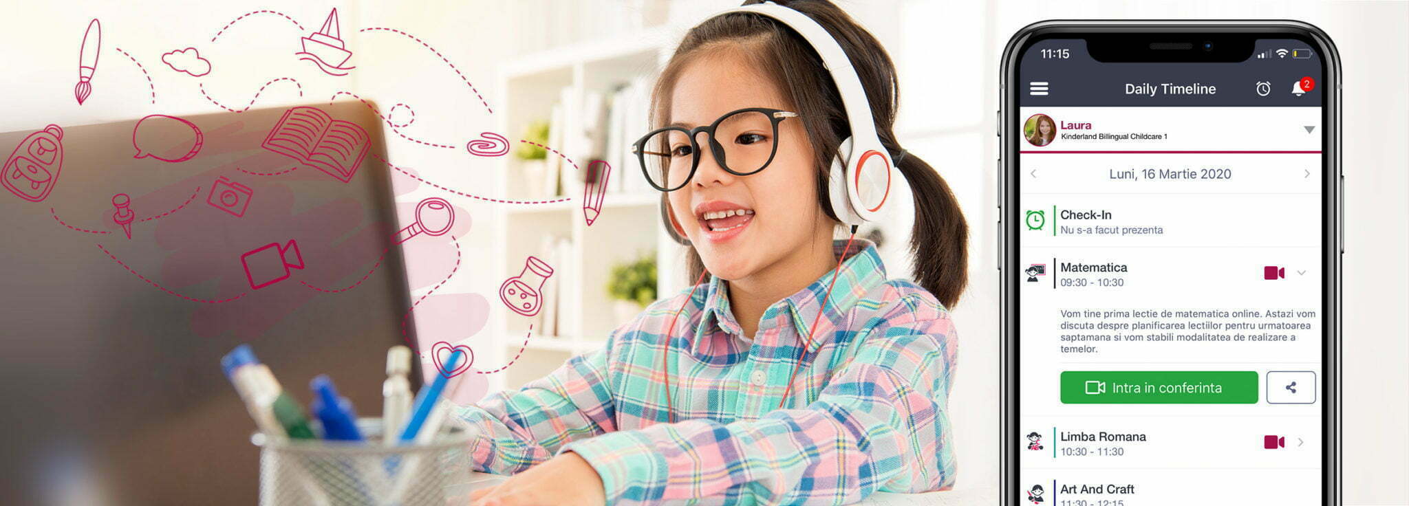 Kinderpedia: Profesorii și elevii își pot continua activitatea prin lecții video la distanță